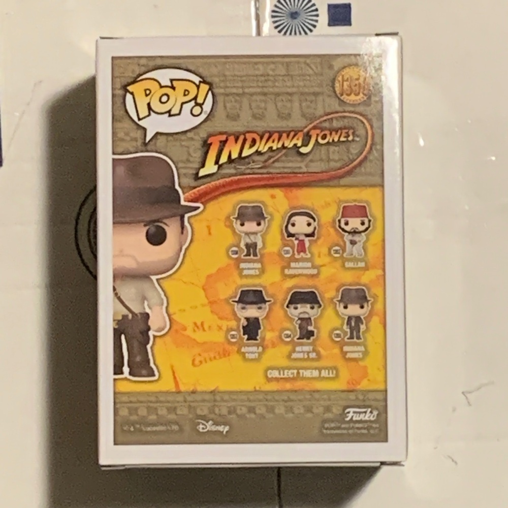 Indiana jones Funko pop (NWT) - Picture 2 of 6